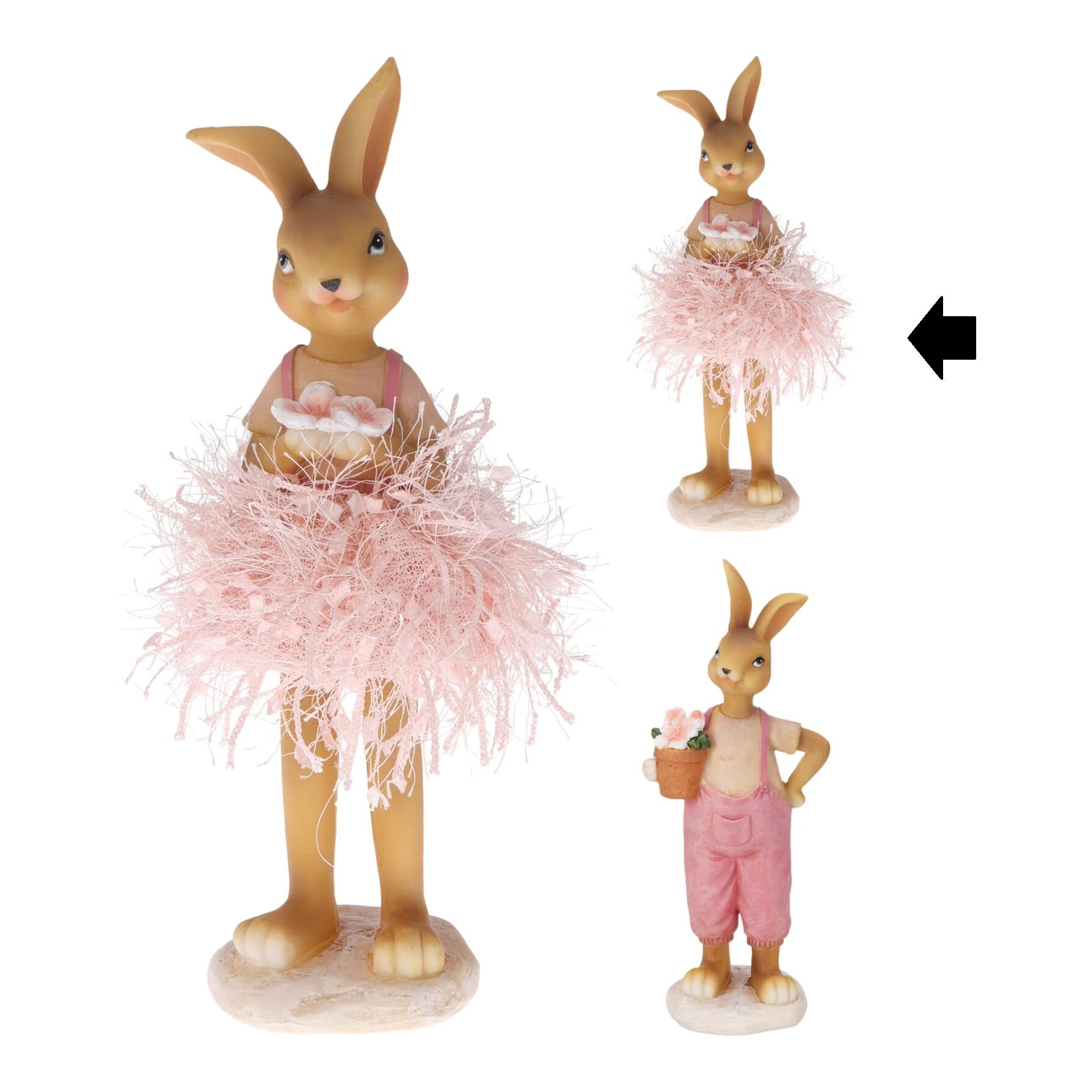 COELHA ROSA 24Cm