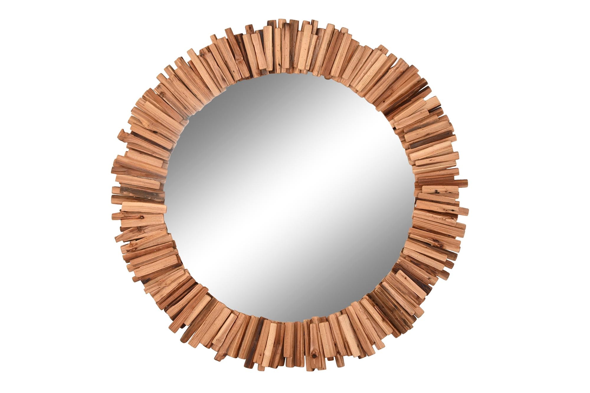 ESPELHO MADEIRA ABETO 128CM