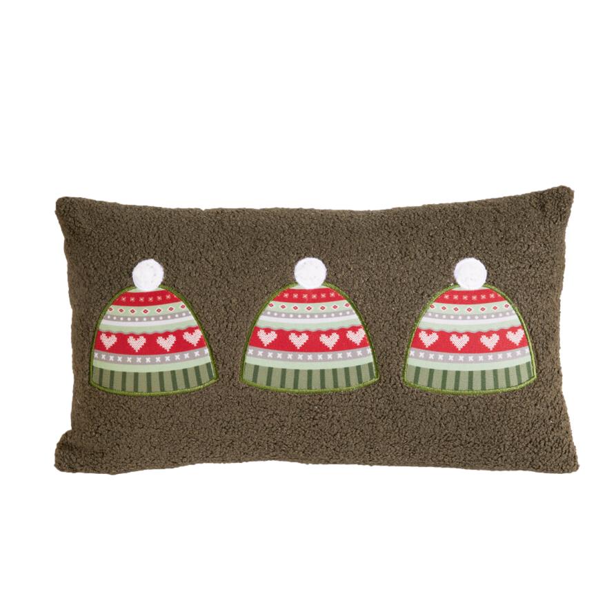 ALMOFADA VERDE NATAL 50X30Cm