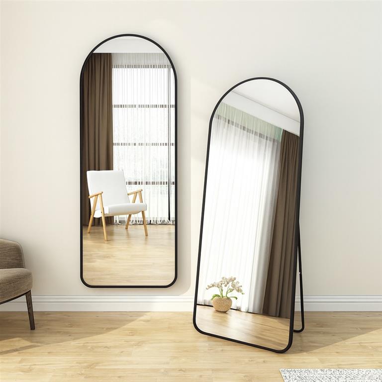 ESPELHO PÉ PRETO 47X157Cm