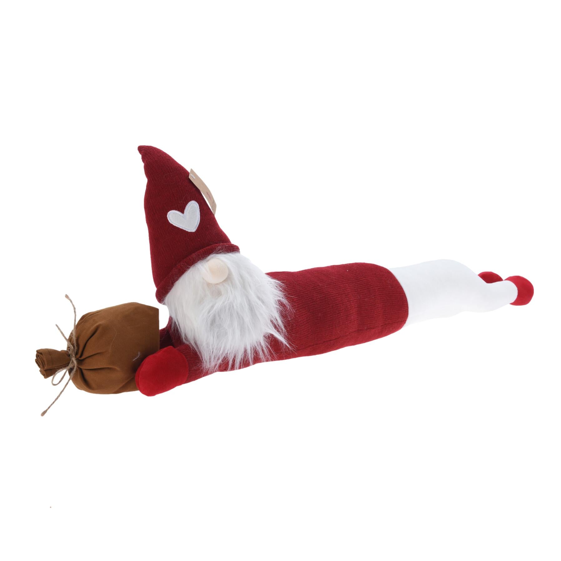 GNOMO VERMELHO/BRANCO 85Cm