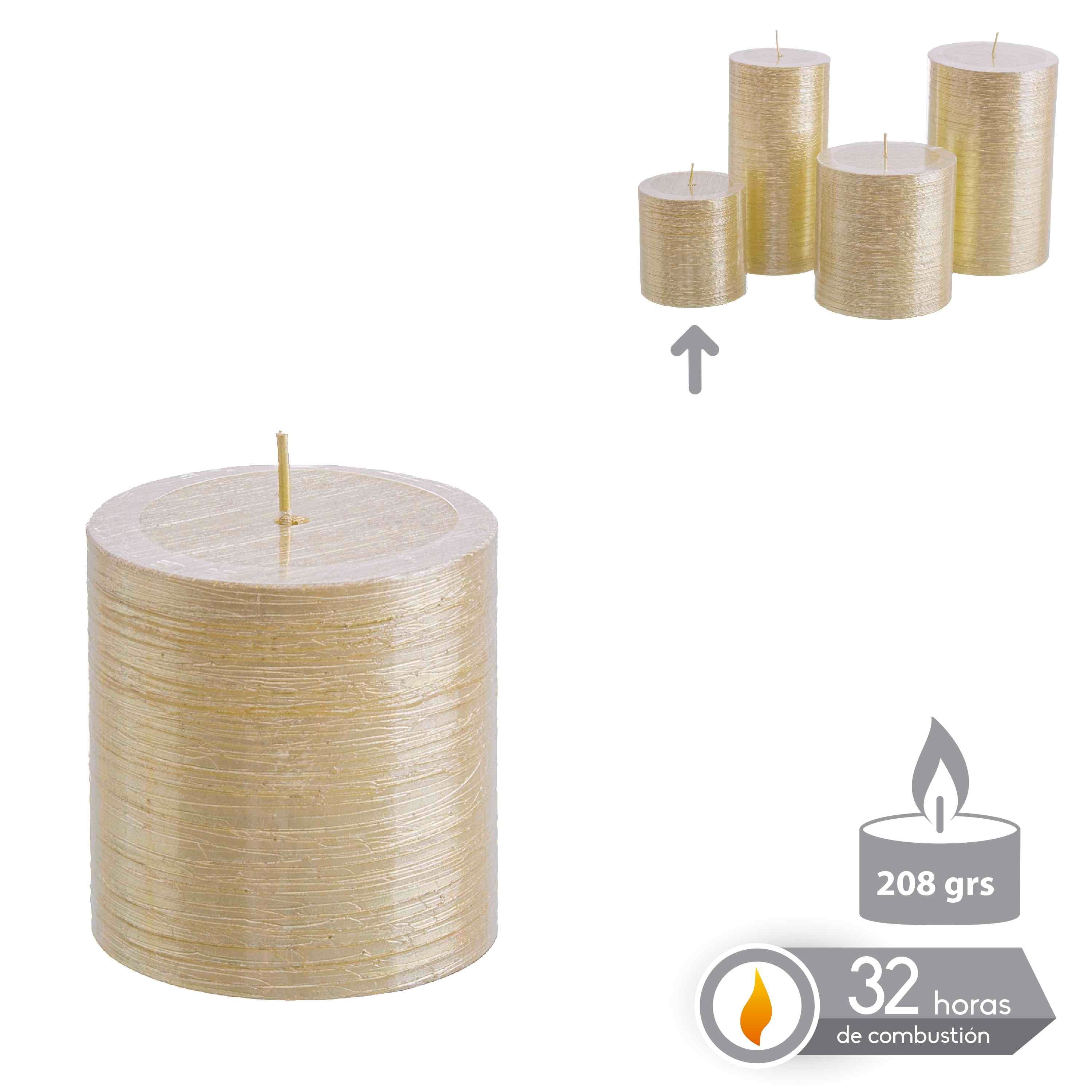 VELA DORADA 6.8X7CM