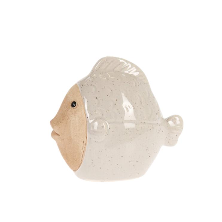 PESCADO BEIGE 10X6X11CM