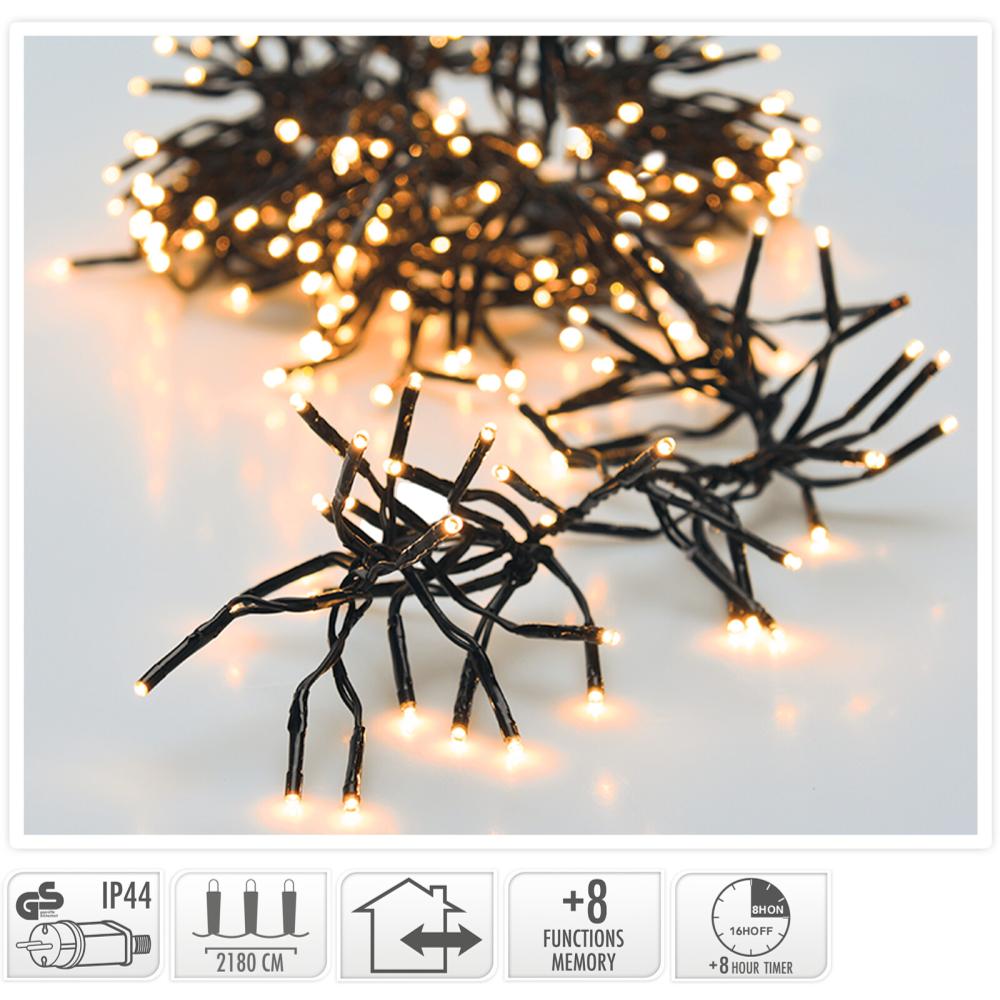 LUCES NAVIDAD 3000 LEDS 22MT