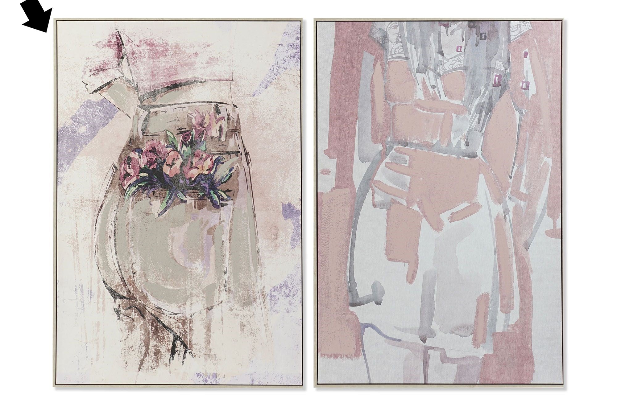 CUADRO MUJER 83X123CM