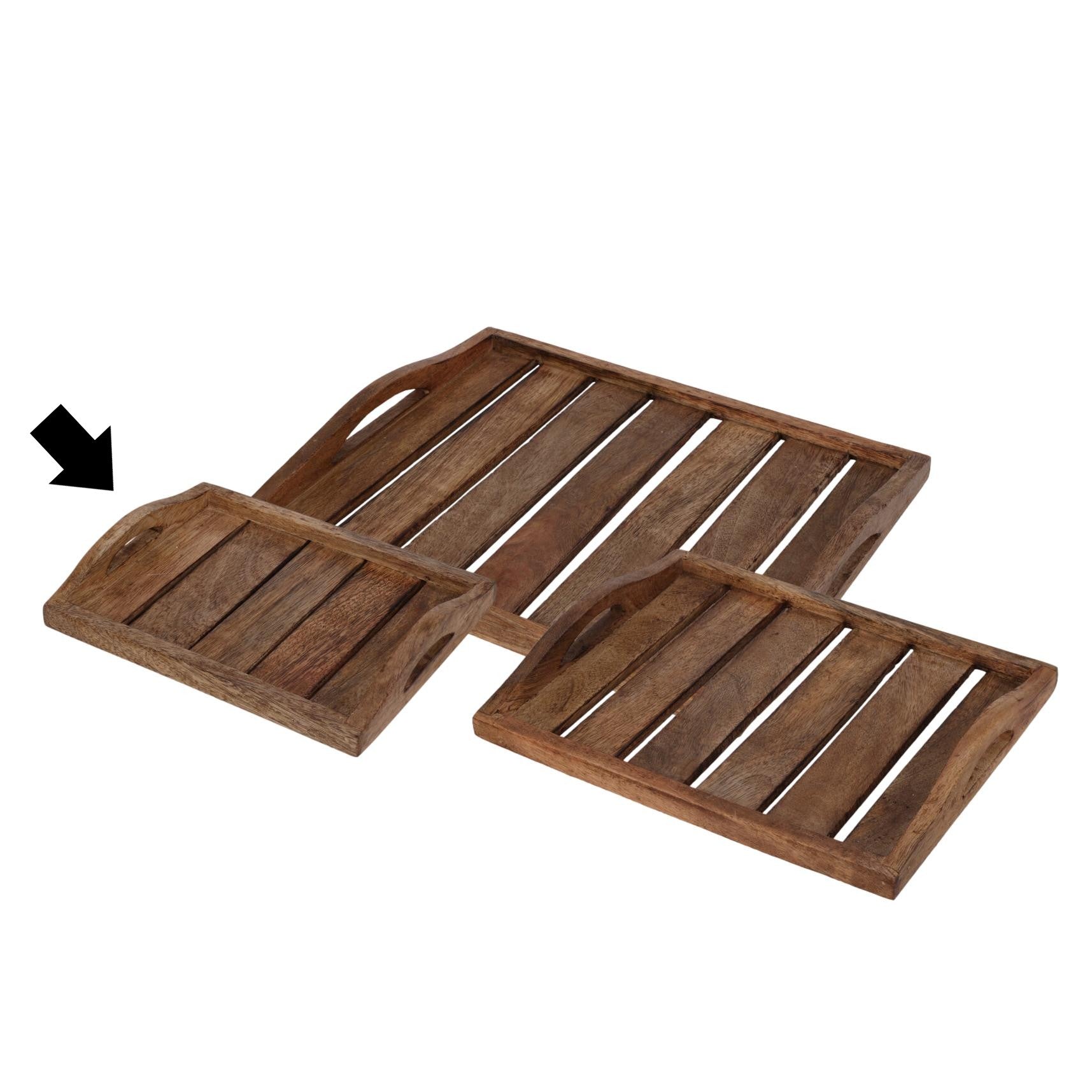 BANDEJA MADEIRA 19X15X2 CM