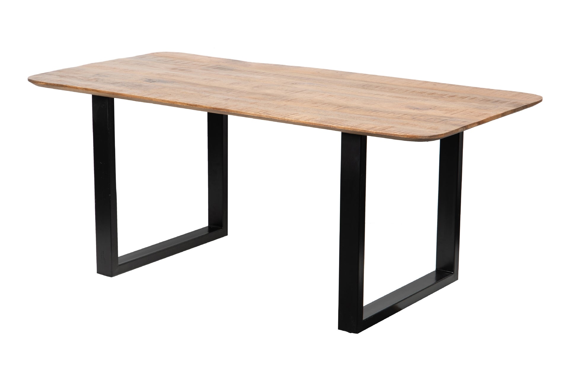 MESA COMEDOR MANGO/METAL 180X90X76CM
