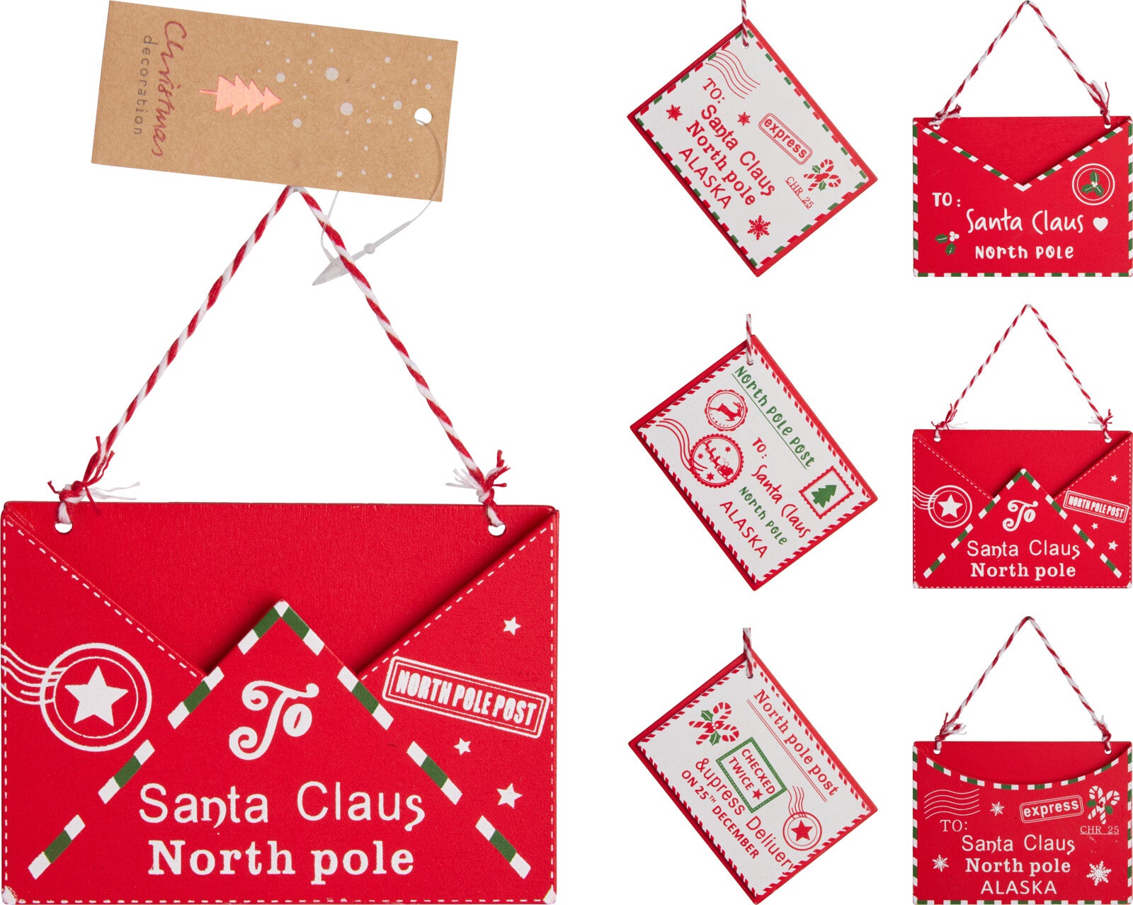 ENVELOPE DE NATAL 9Cm