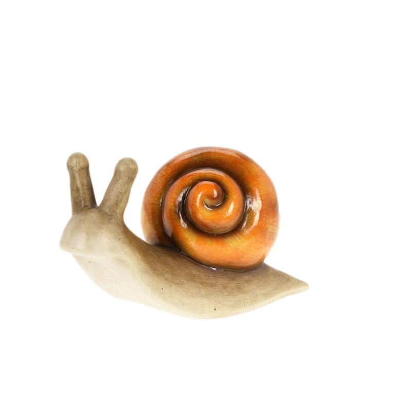 CARACOL LARANJA 22x10x13CM