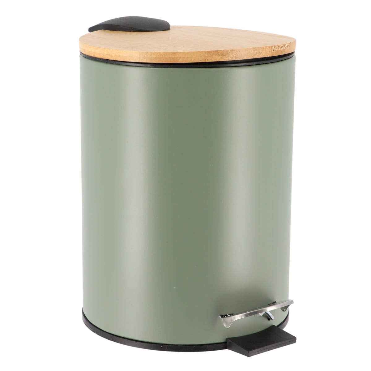 BALDE LIXO CAQUI/BAMBU 3L 17X23CM