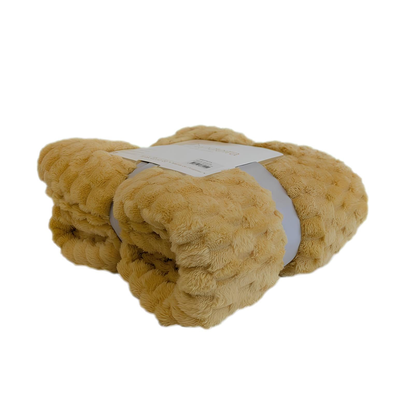 MANTA AMARELA 150x200CM