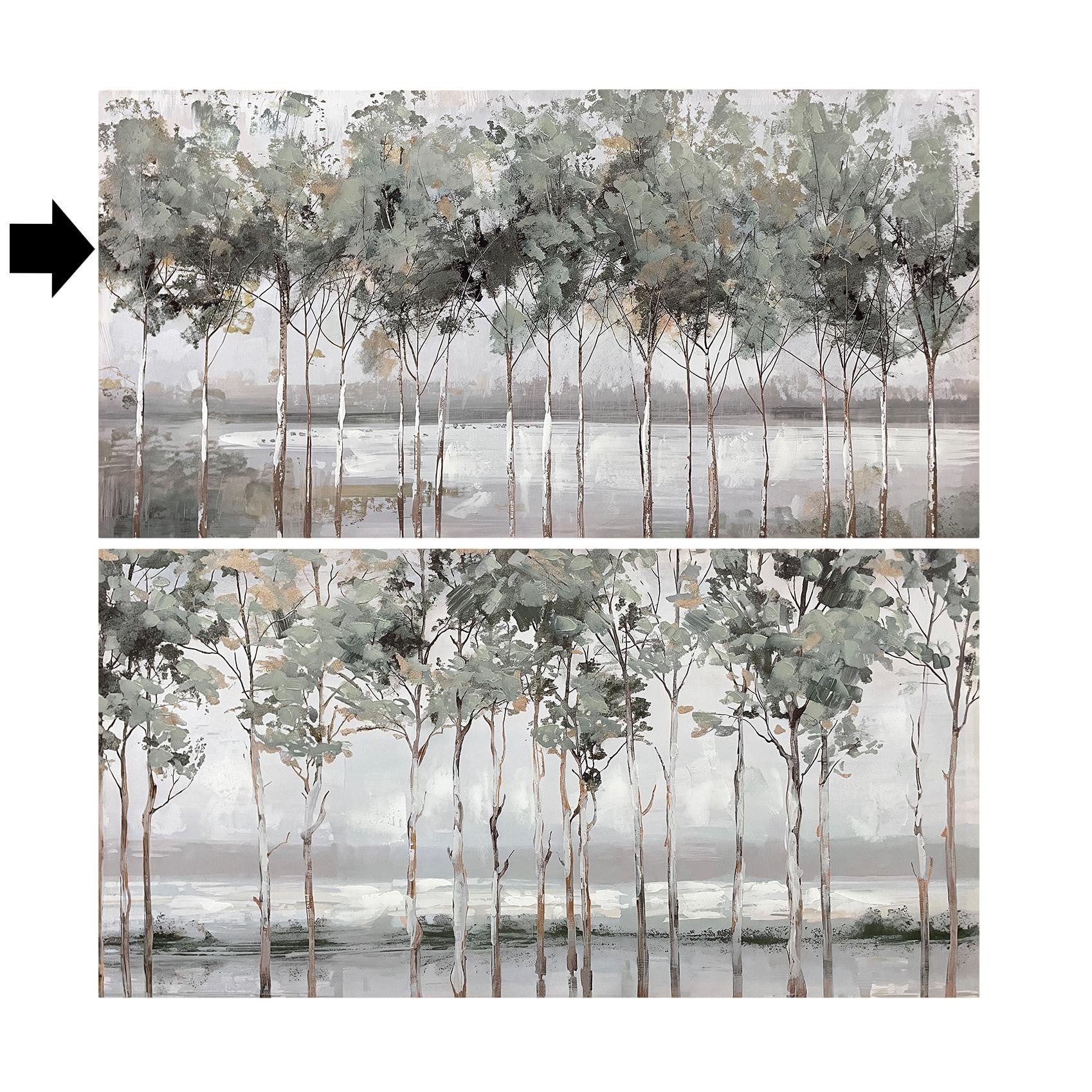 TELA ÁRVORES 120X60CM
