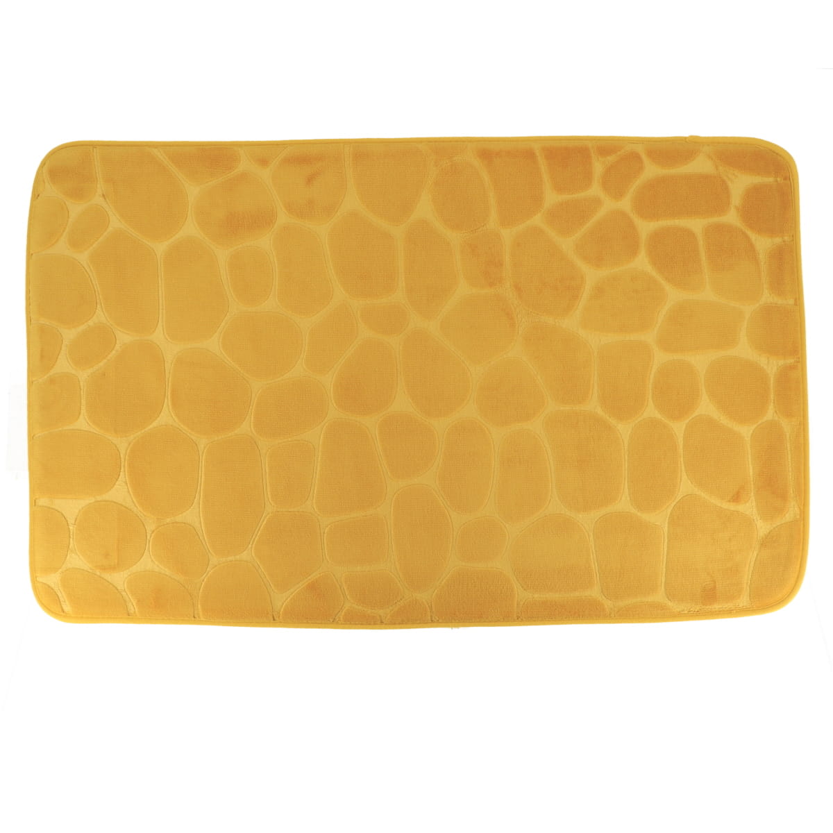 TAPETE MICROFIBRA MOSTARDA 50X80CM