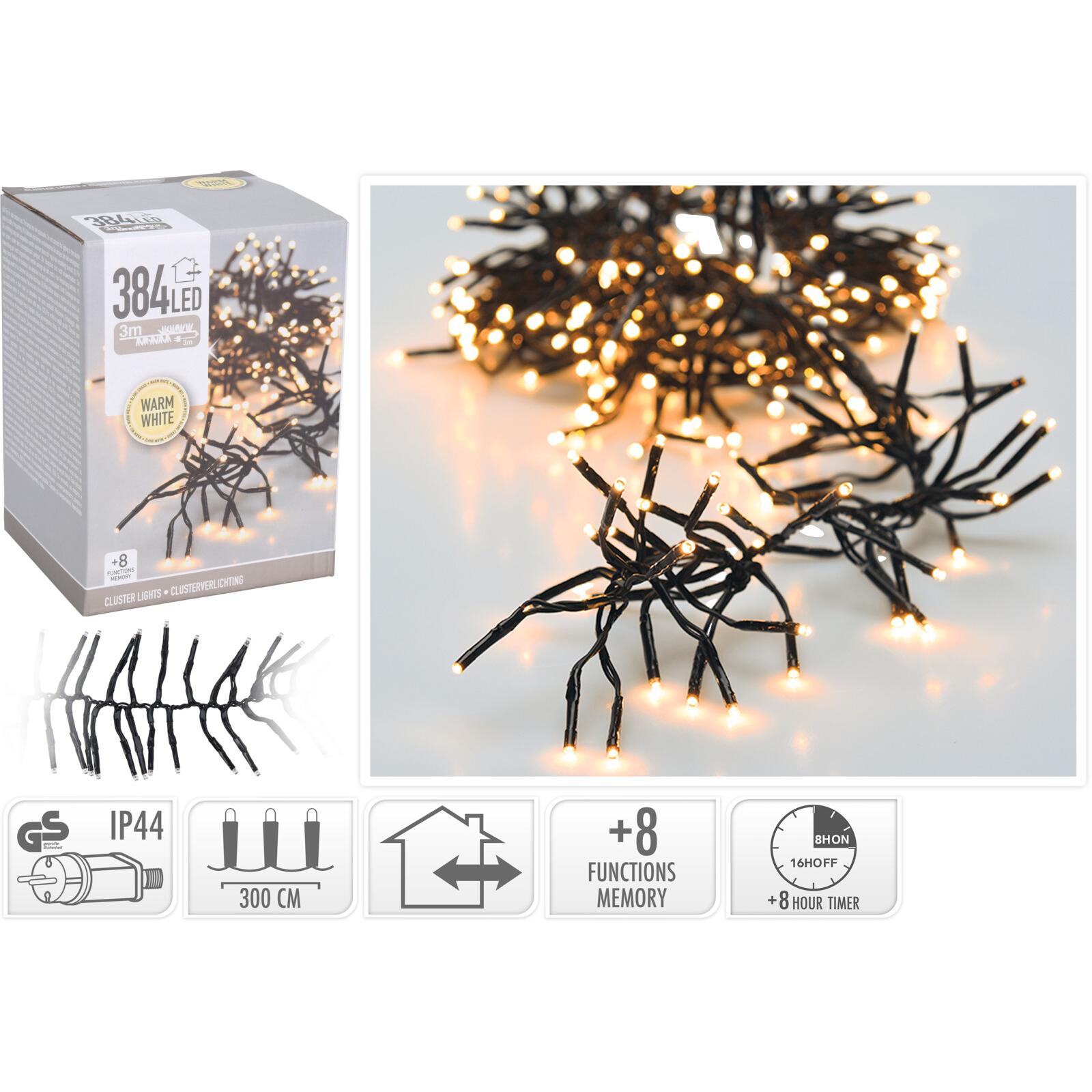 LUZES NATAL 384 LEDS 3m