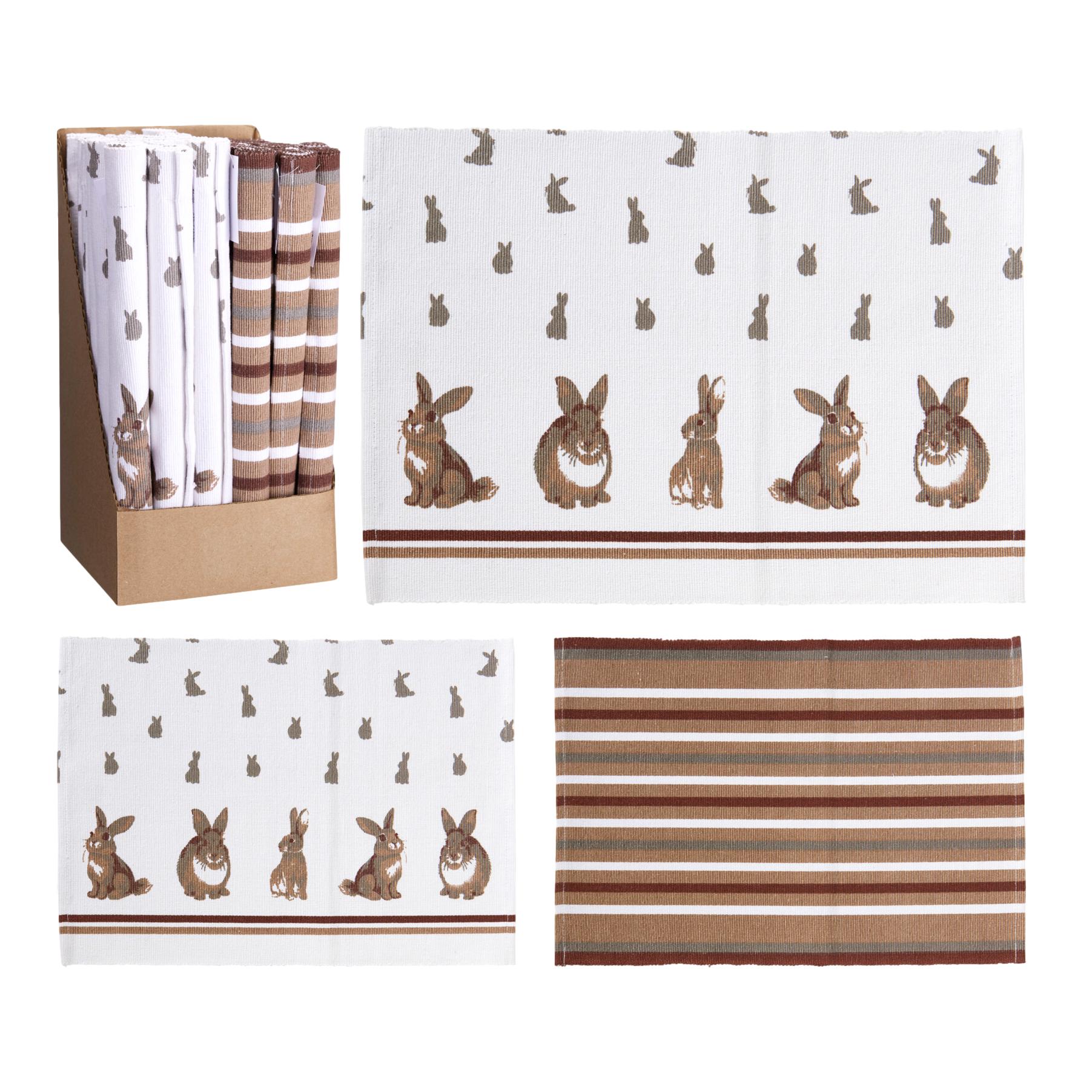 INDIVIDUAL COELHOS 33X48Cm