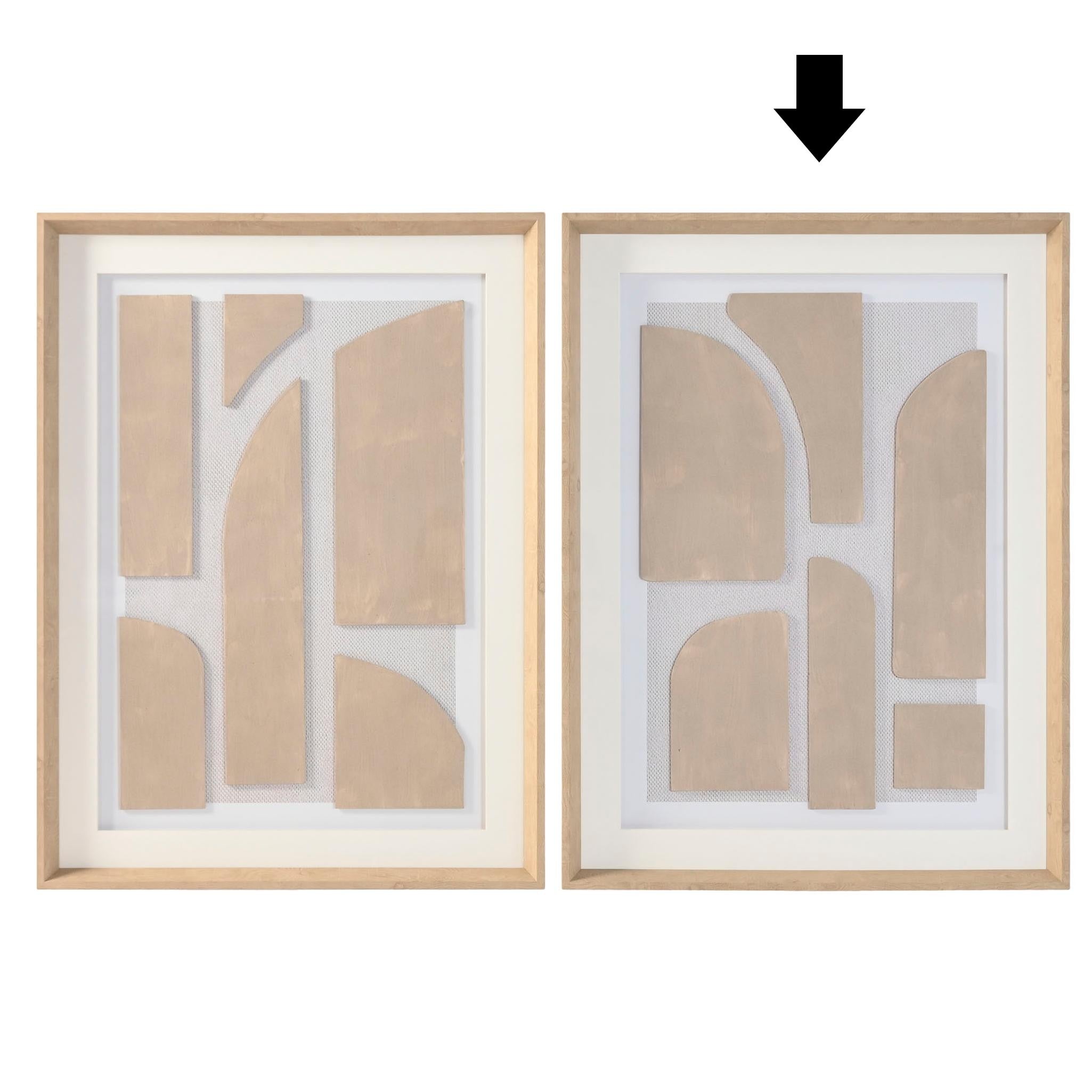 QUADRO ABSTRATO CINZA 60X80CM