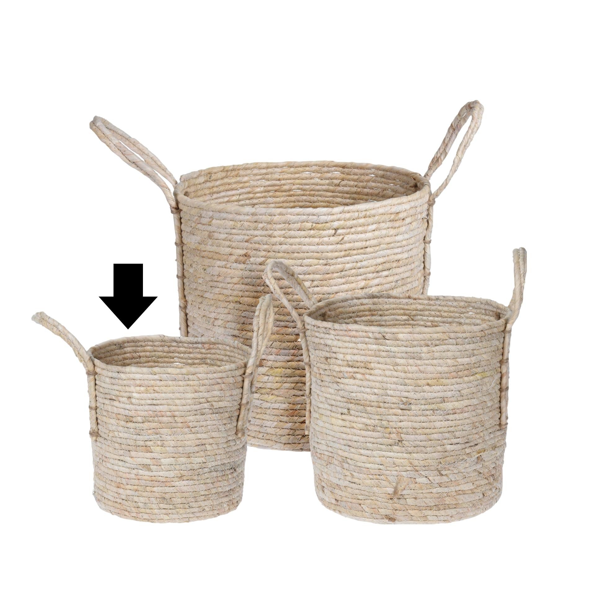 CESTO NATURAL 24X24X30CM