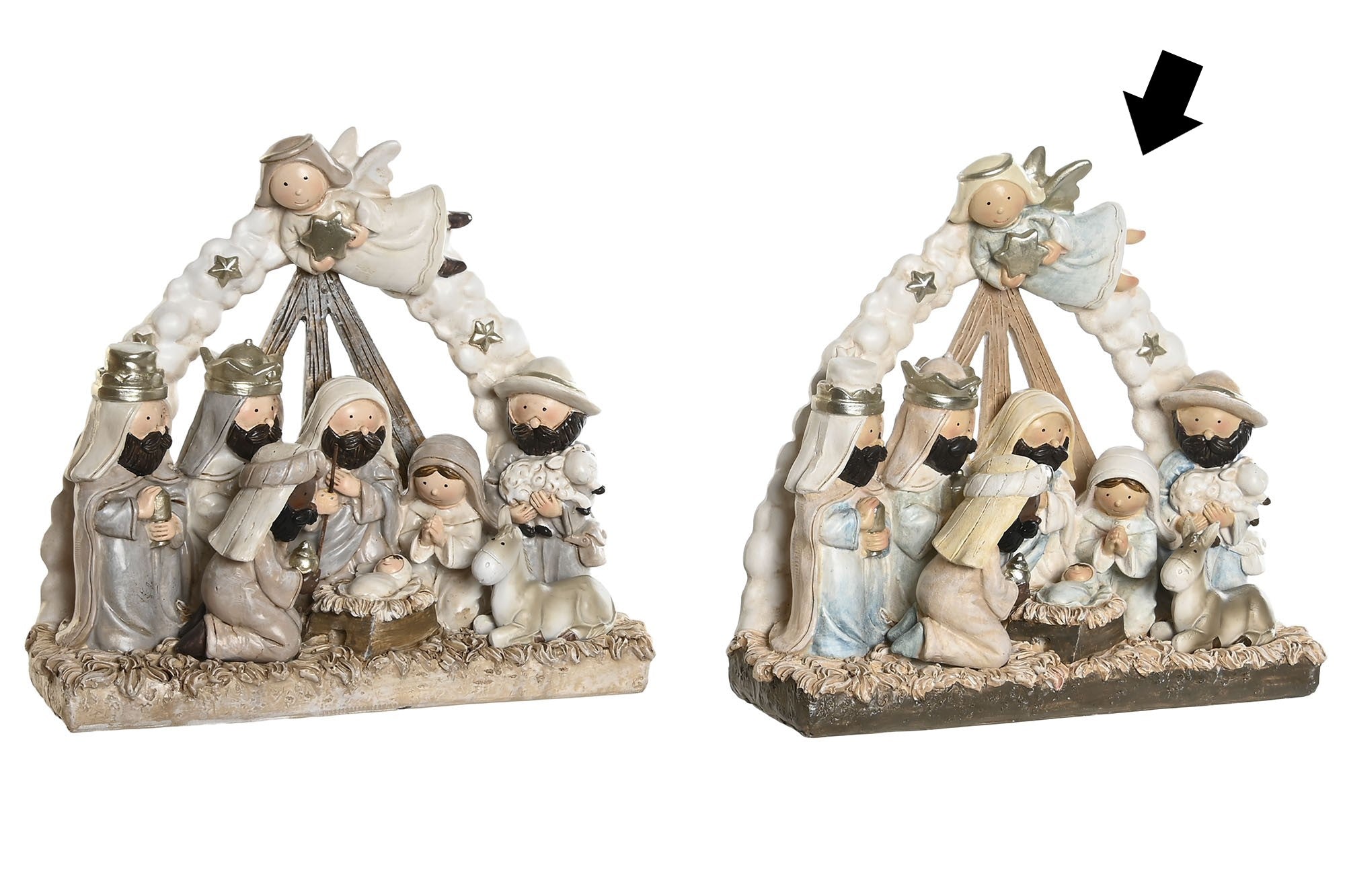 AZUL/BEIGE NATISE 23.5X8X20.5CM