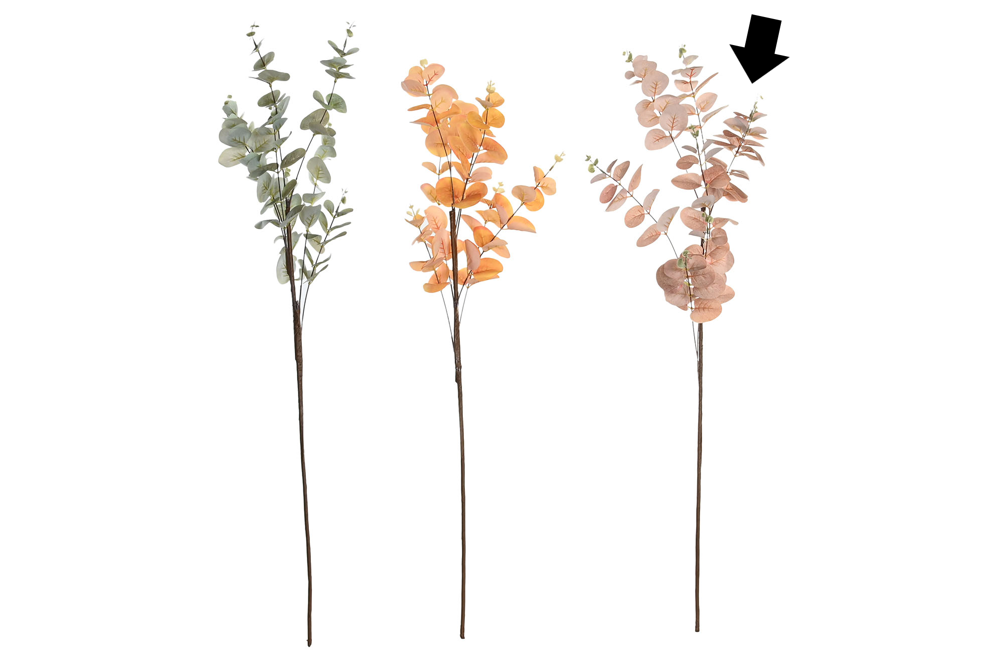 HASTE EUCALIPTO ROSA VELHO 84CM