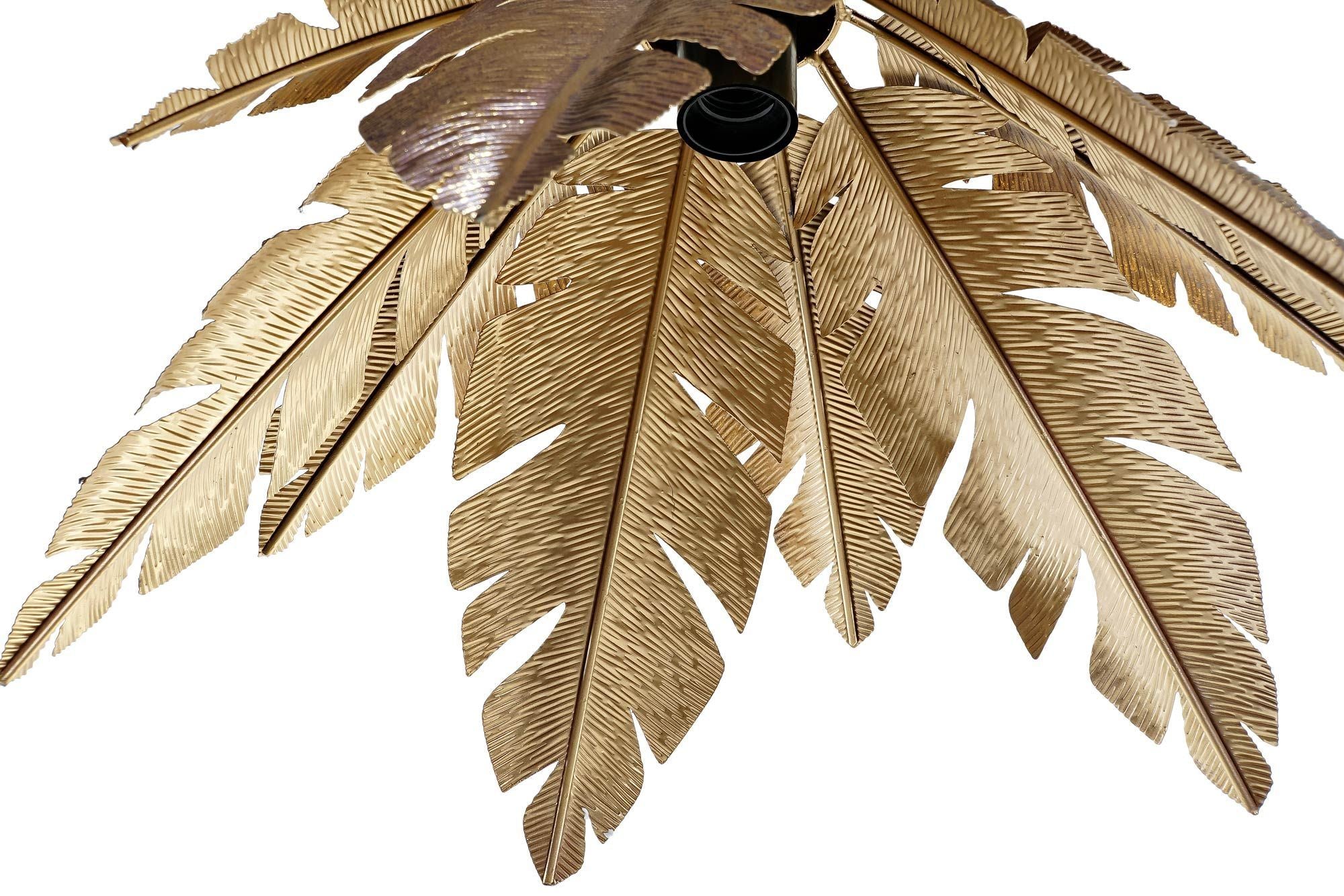 CANDEEIRO TETO DOURADO 45X45X44CM