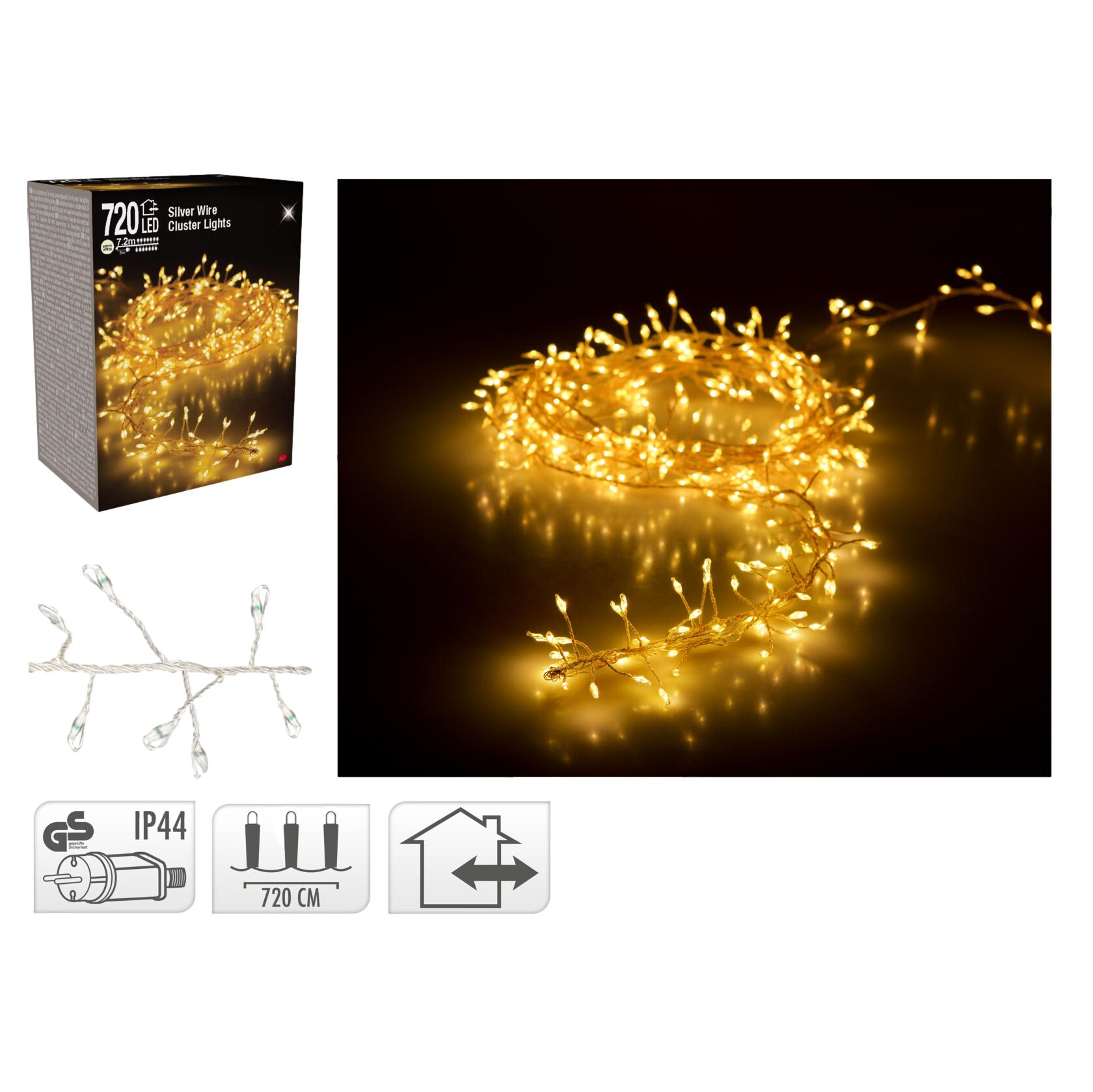 LUZES NATAL 720 LEDS 7,2Mt