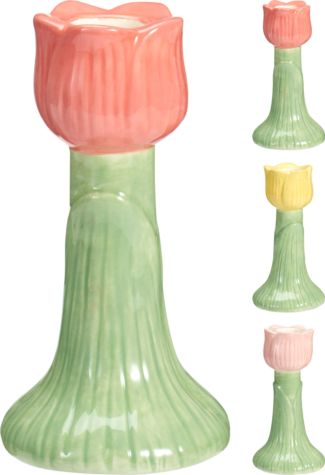 CASTIÇAL TULIPA 14Cm