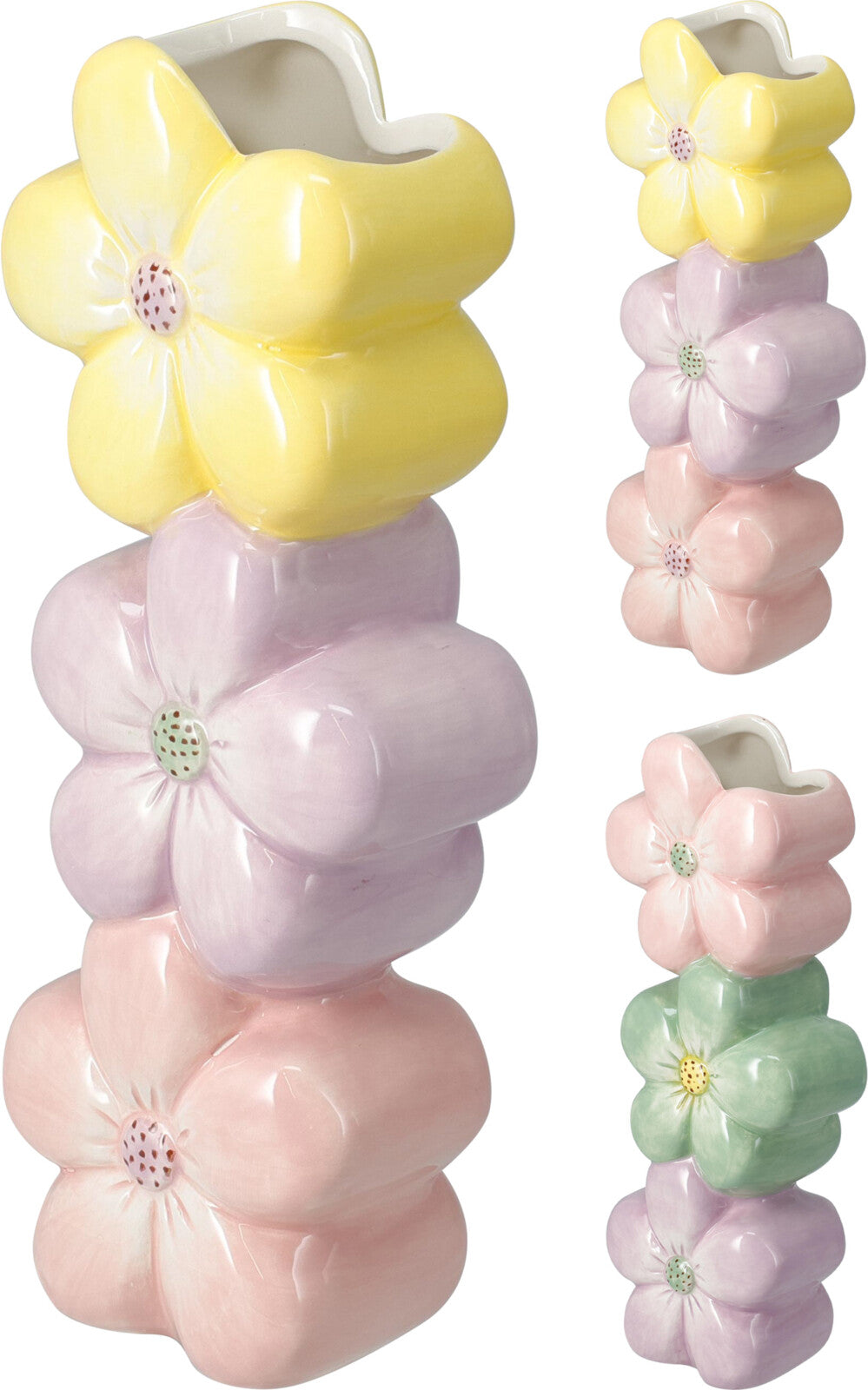 JARRA FLORES 23Cm