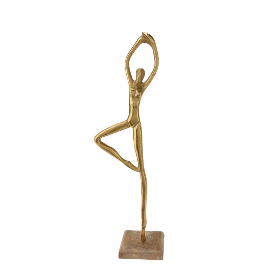 ESTATUETA DOURADA 35CM