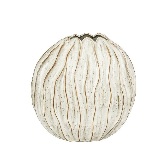 JARRA BEGE/CASTANHA 35X17X35Cm