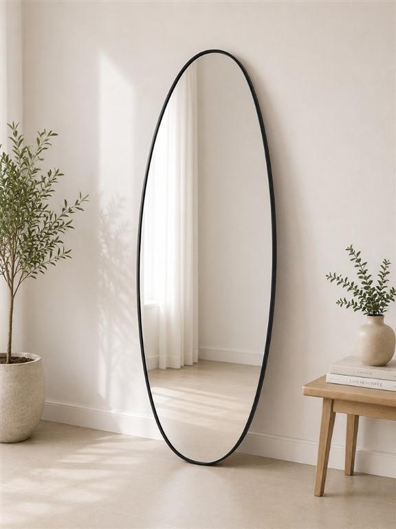 ESPELHO PRETO 45X120Cm
