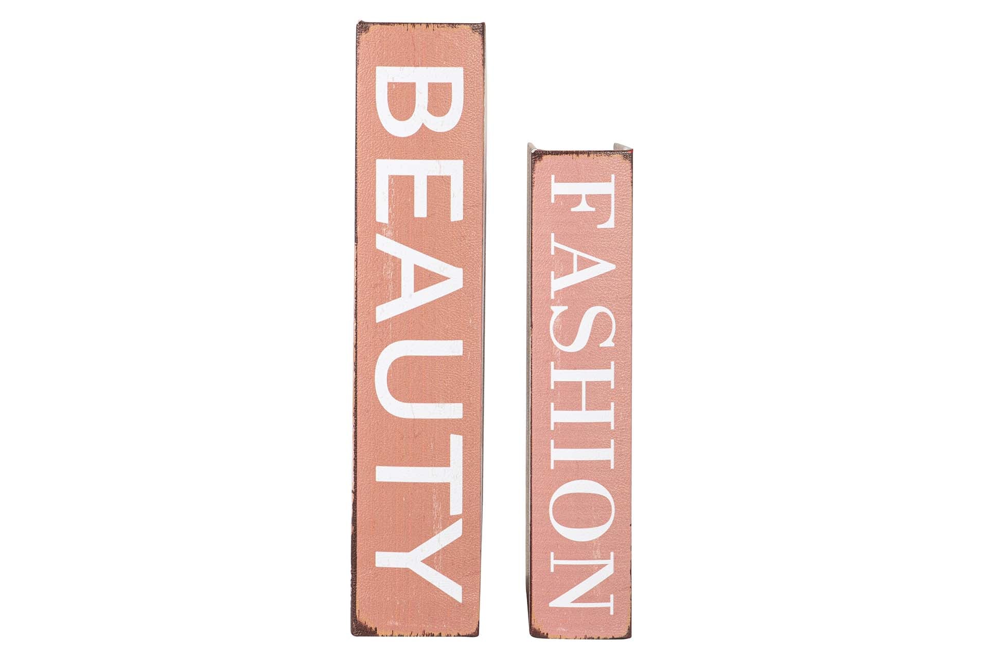 CAIXA/LIVRO FASHION 27X26X6Cm