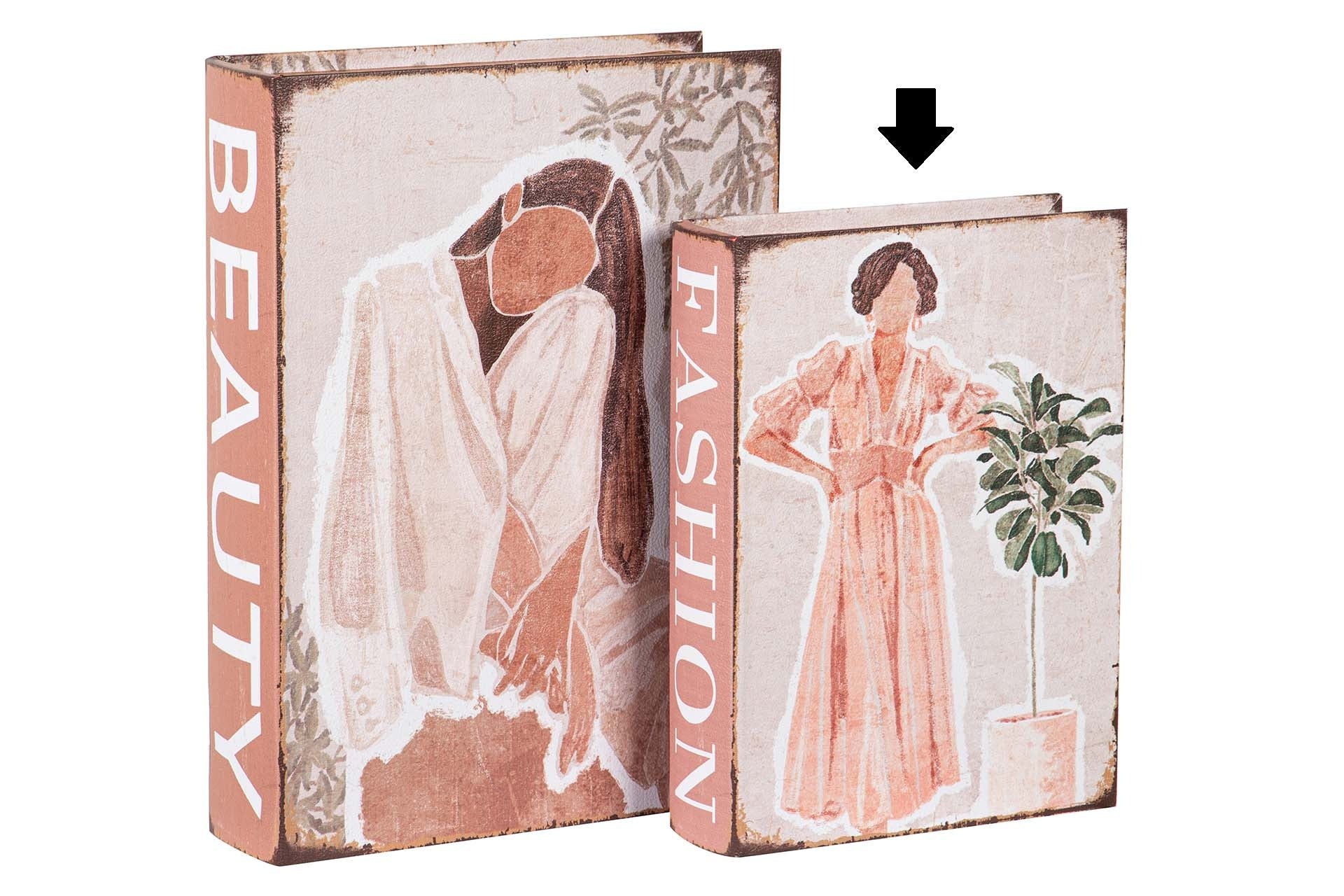 CAIXA/LIVRO FASHION 27X26X6Cm