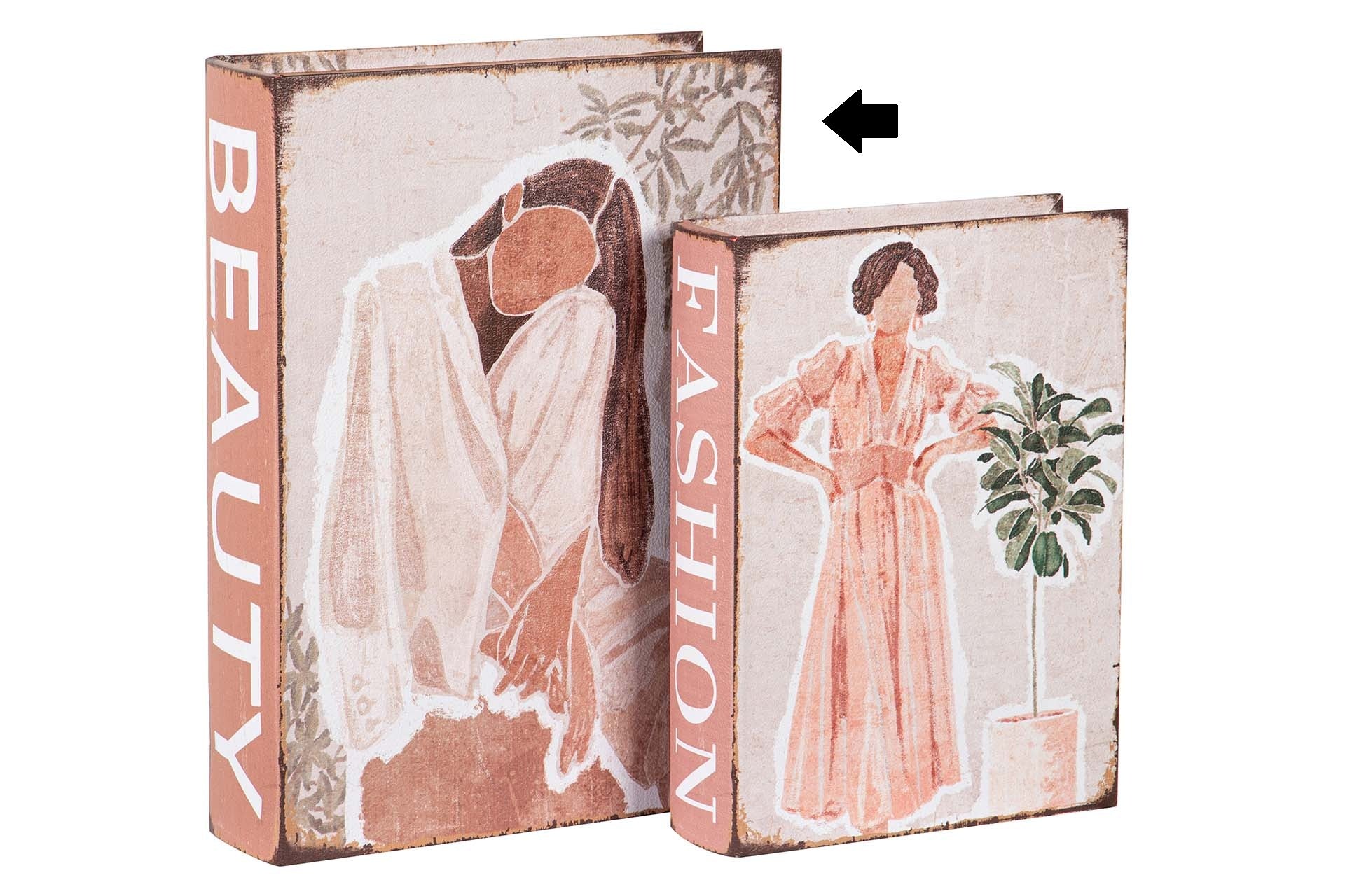 CAIXA/LIVRO BEAUTY 34X25X7Cm