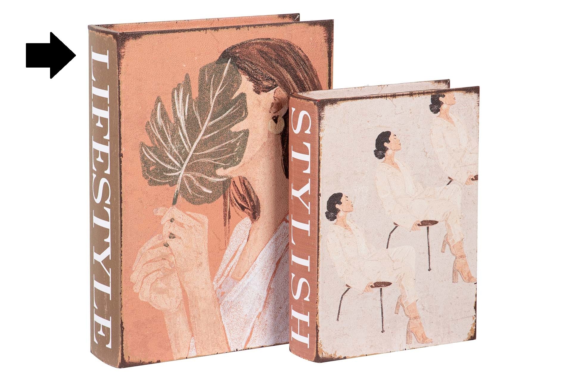 CAIXA/LIVRO LIFESTYLE 34X25X7Cm