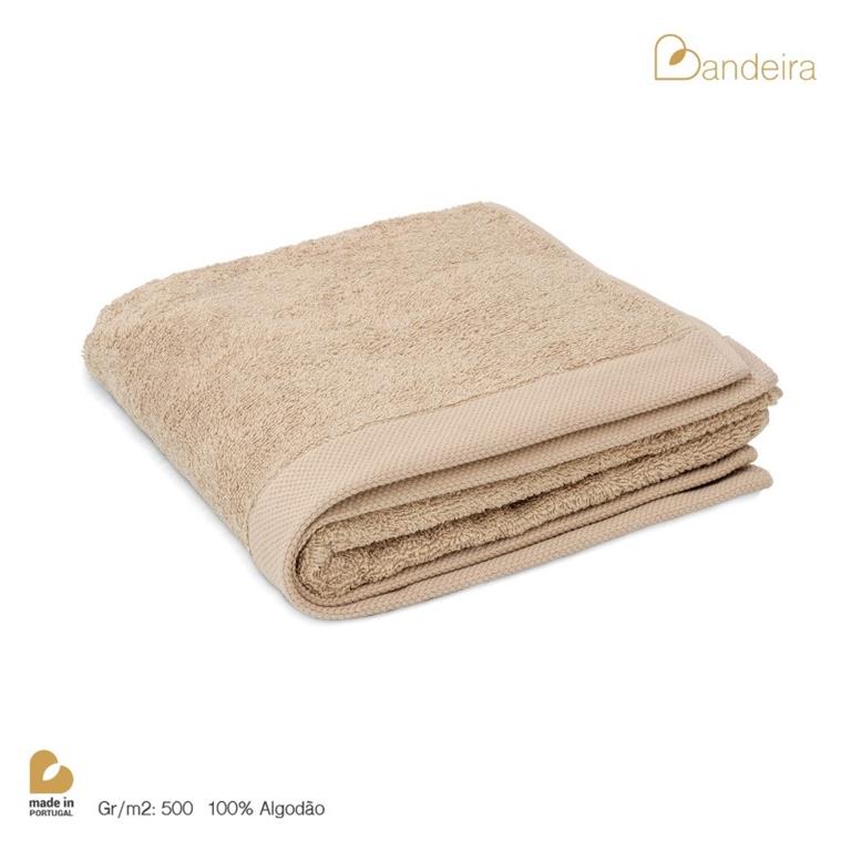 TOALHA BANHO BEGE 100X140Cm