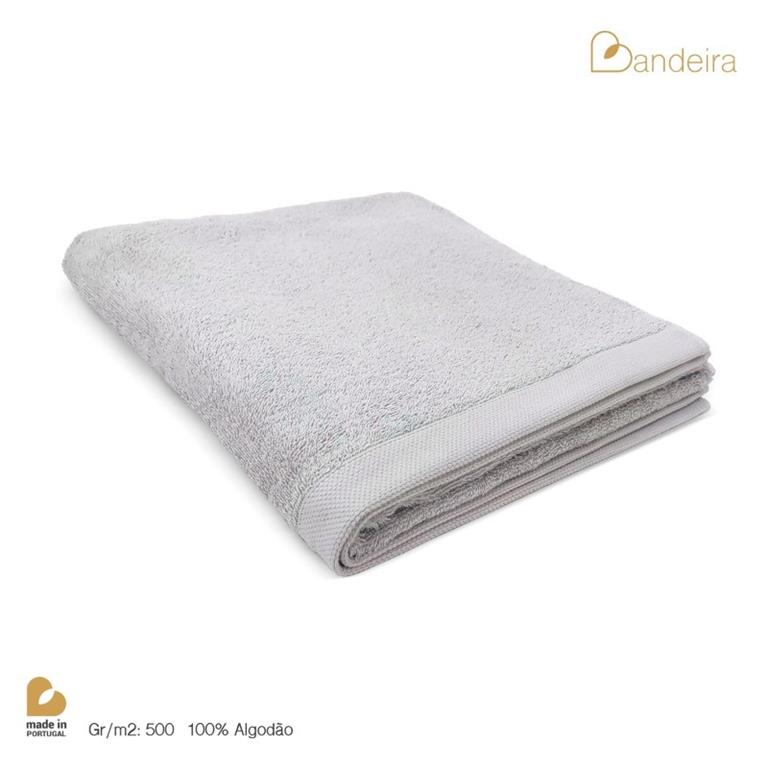 TOALHA CINZA CLARO 100X140Cm