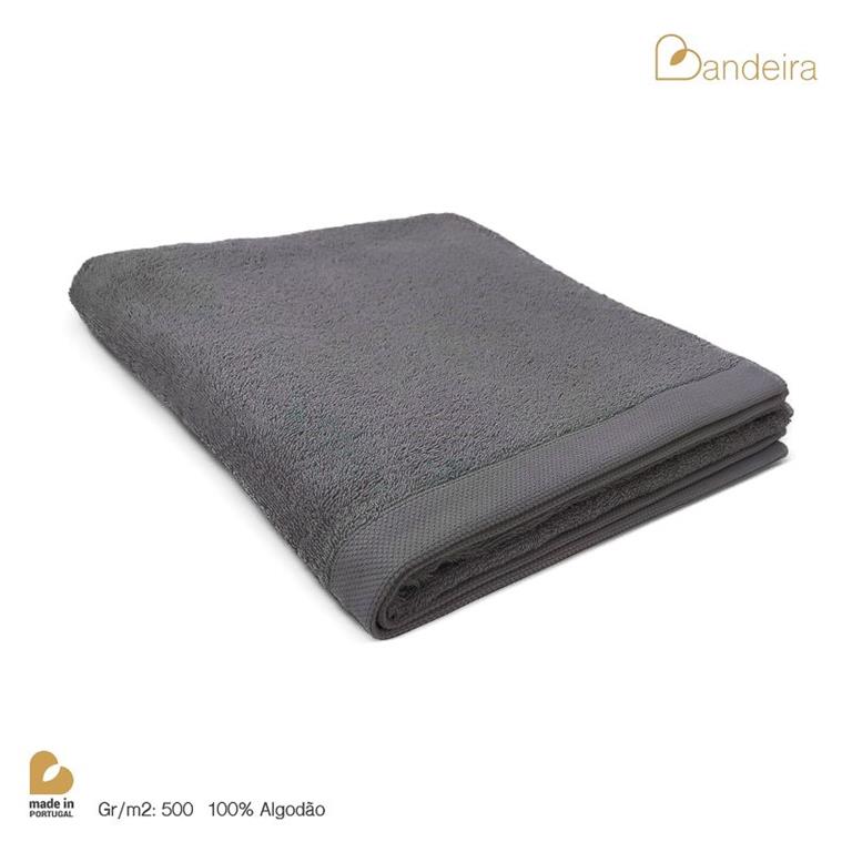 TOALHA BANHO ANTRACITE 100X140Cm