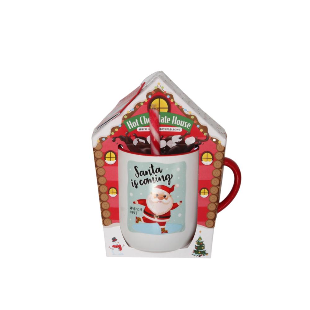 CONJ. CANECA PAI NATAL PATINS