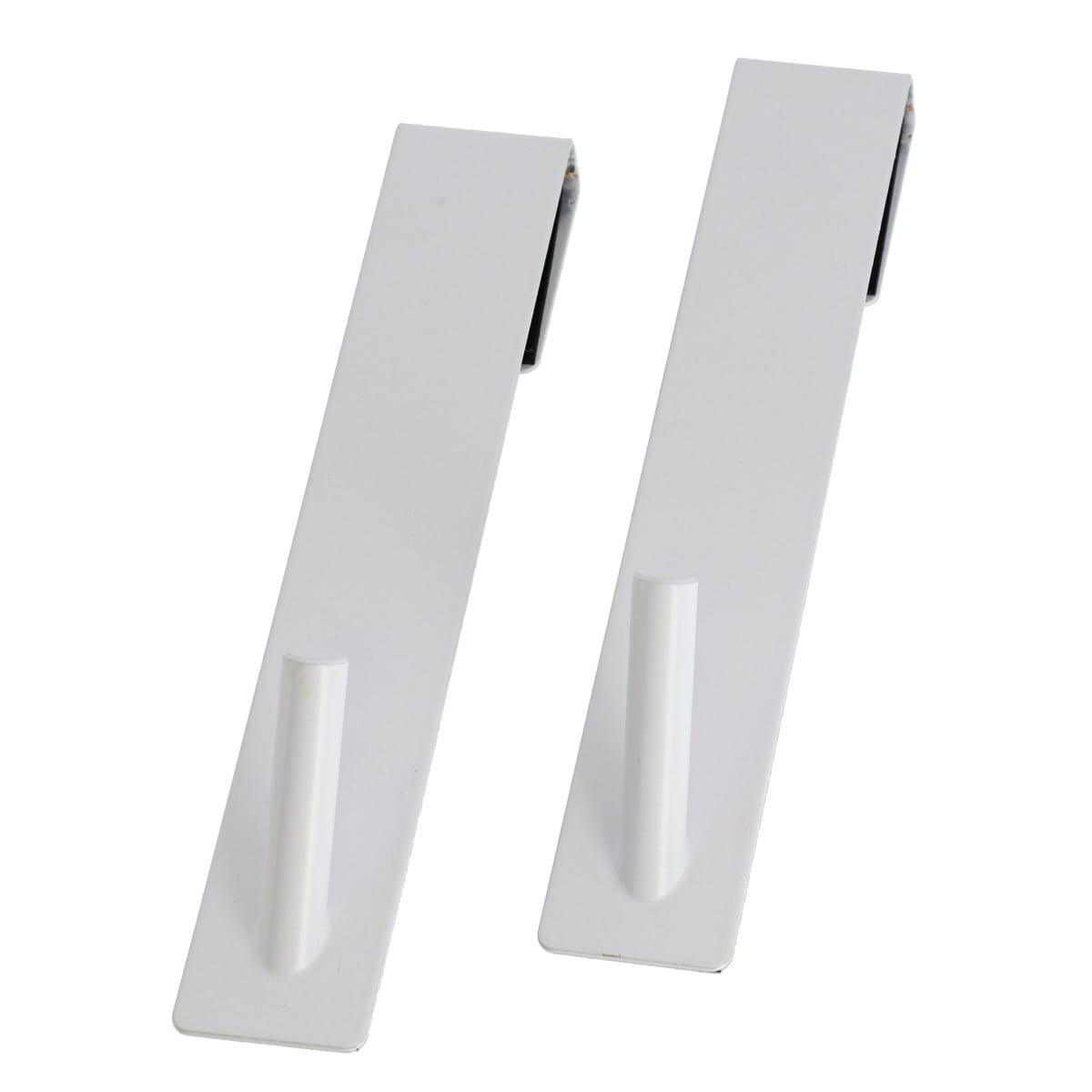 CONJ. 2 CABIDES METAL BRANCO 3X1X18CM