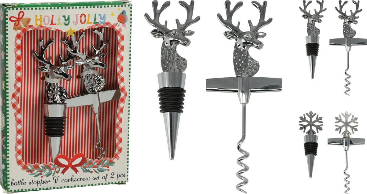 PACK UTENSÍLIOS VINHO NATAL