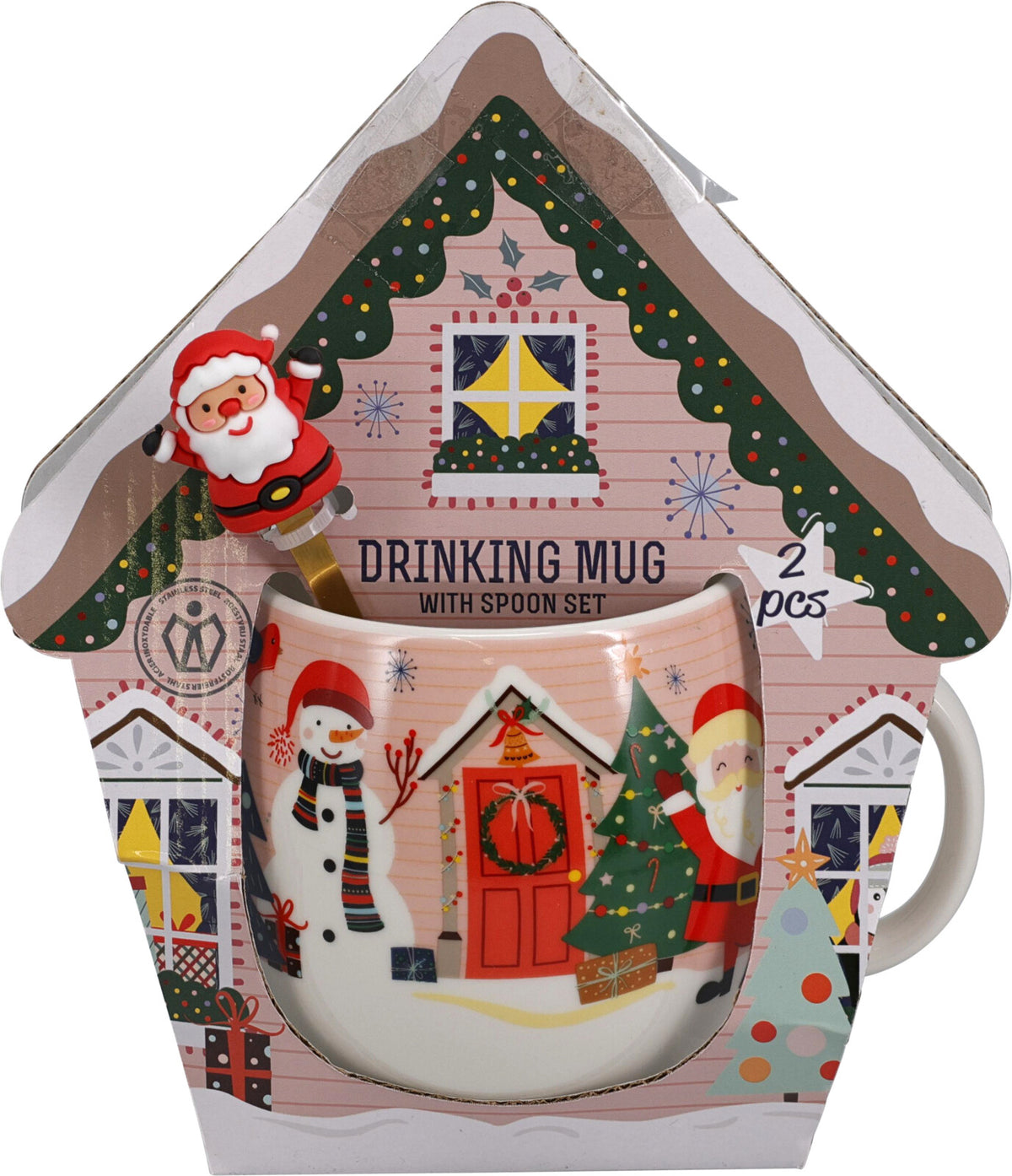 Coffret caneca com colher de Natal (imagem 6)