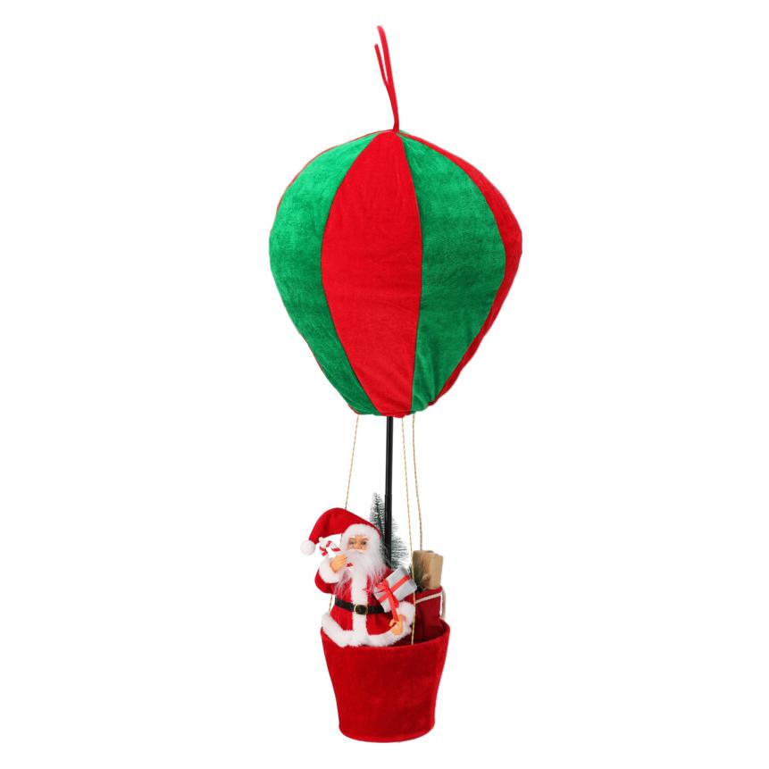 BALÃO VERMELHO/VERDE c/ PAI NATAL