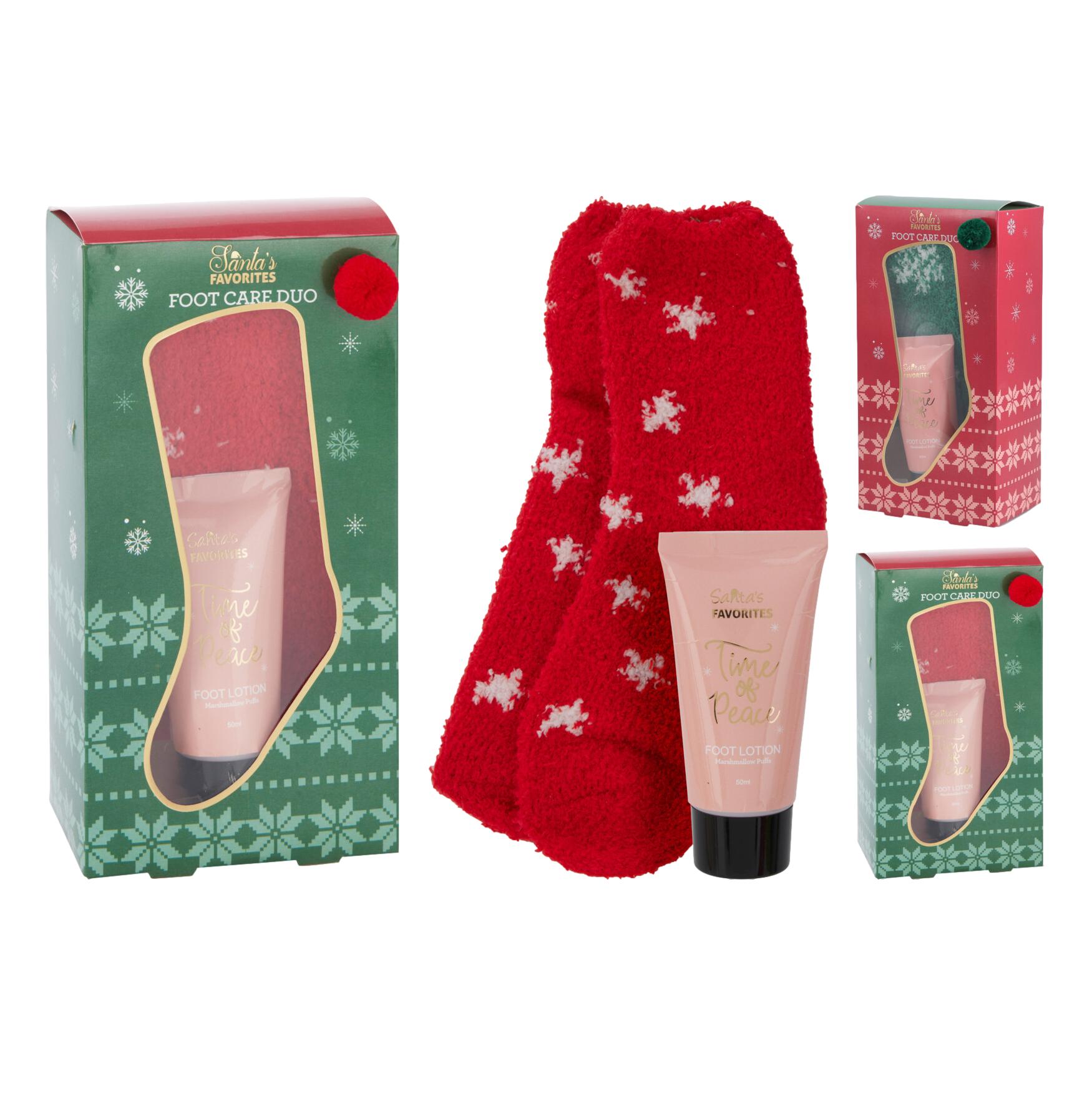 COFFRET CREME P/ PÉS + MEIAS