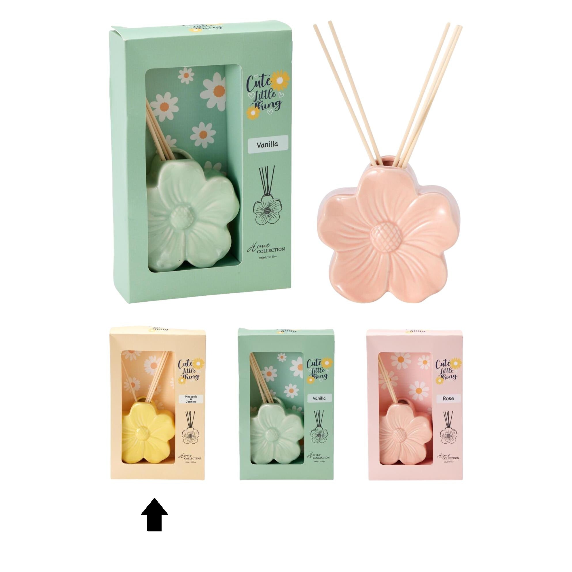 MIKADO FLOR AMARELA PINEAPPLE & JASMINE