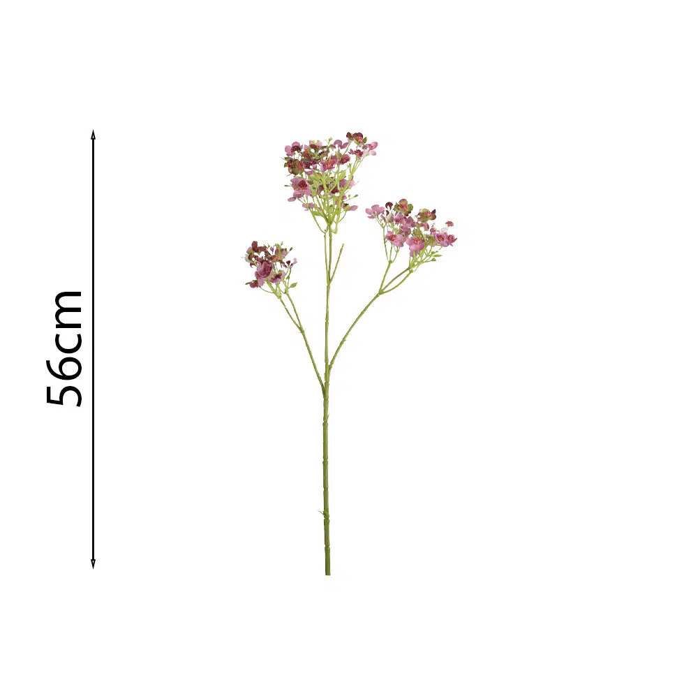 HASTE FLORES LILÁS 58Cm