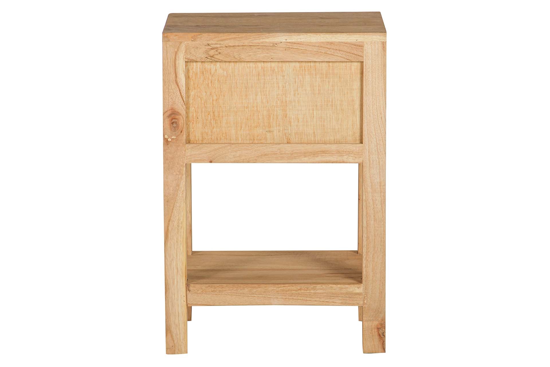 MESA APOIO MADEIRA MINDI 45X30X66Cm