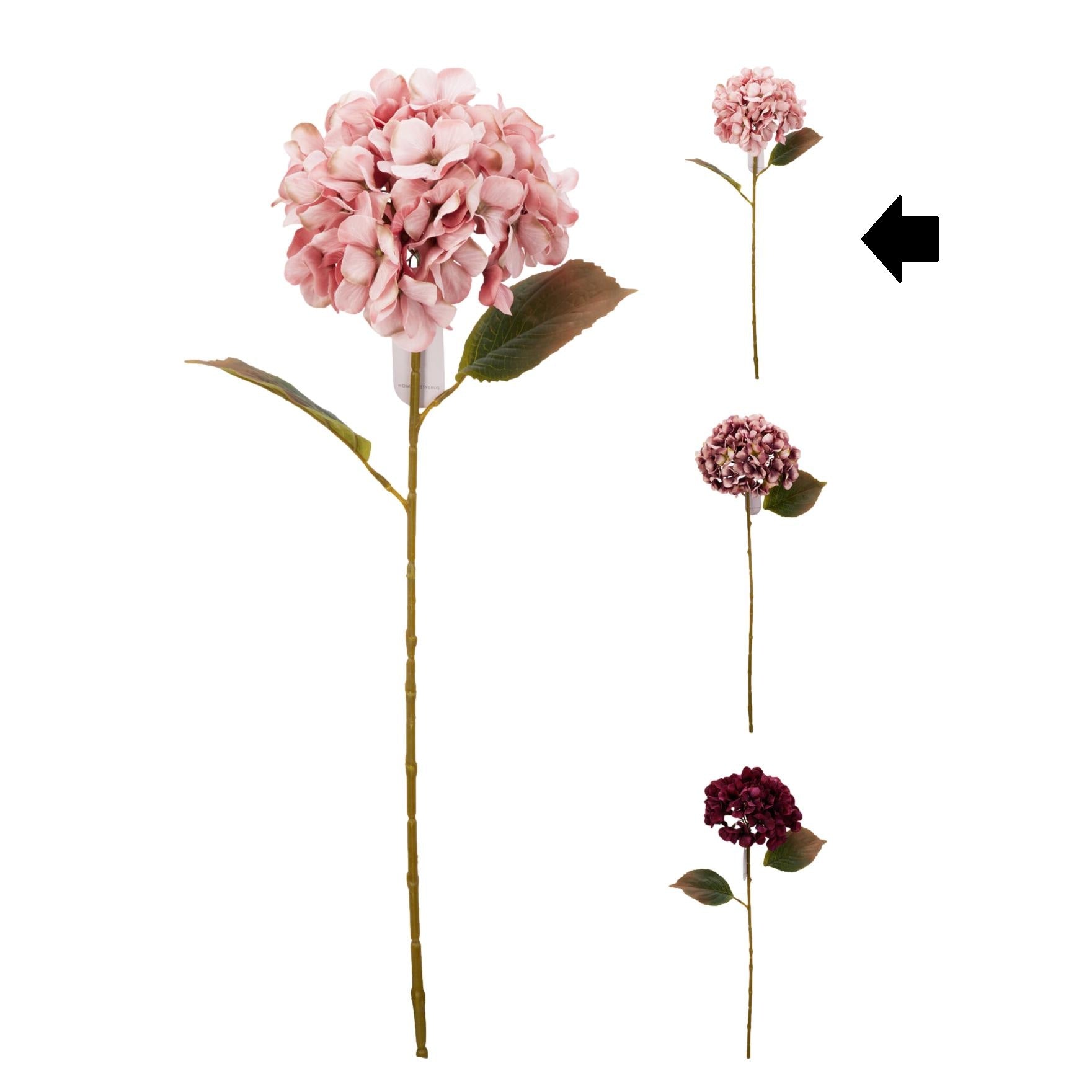 HORTÊNSIA ROSA CLARO 76Cm