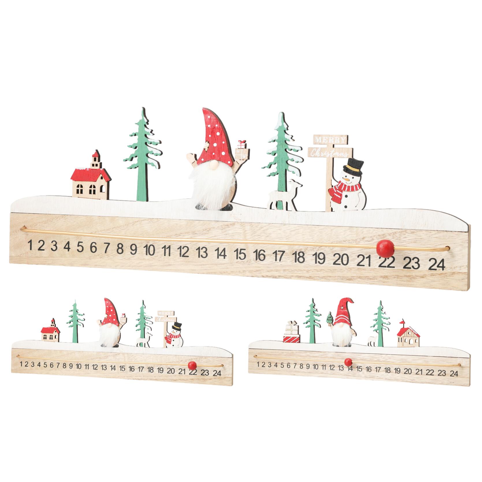 CALENDÁRIO DE NATAL 40CM