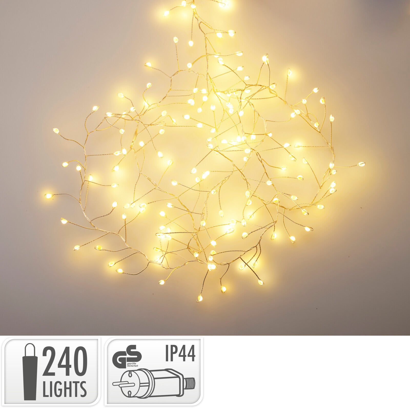 LUZES NATAL 240 LEDS