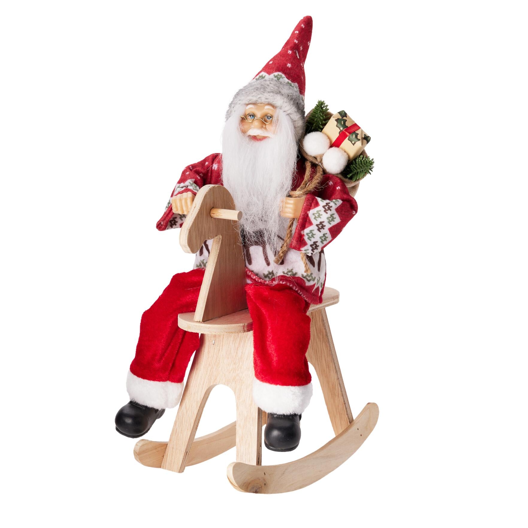 PAI NATAL NO CAVALINHO DE BALOIÇO 35Cm